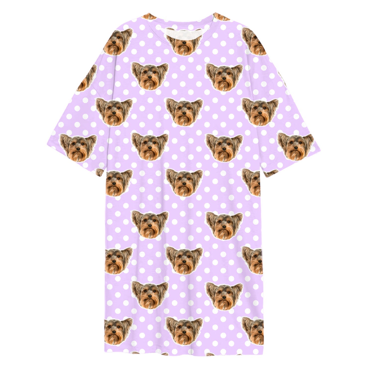 Polka Dot Custom Sleep Tee