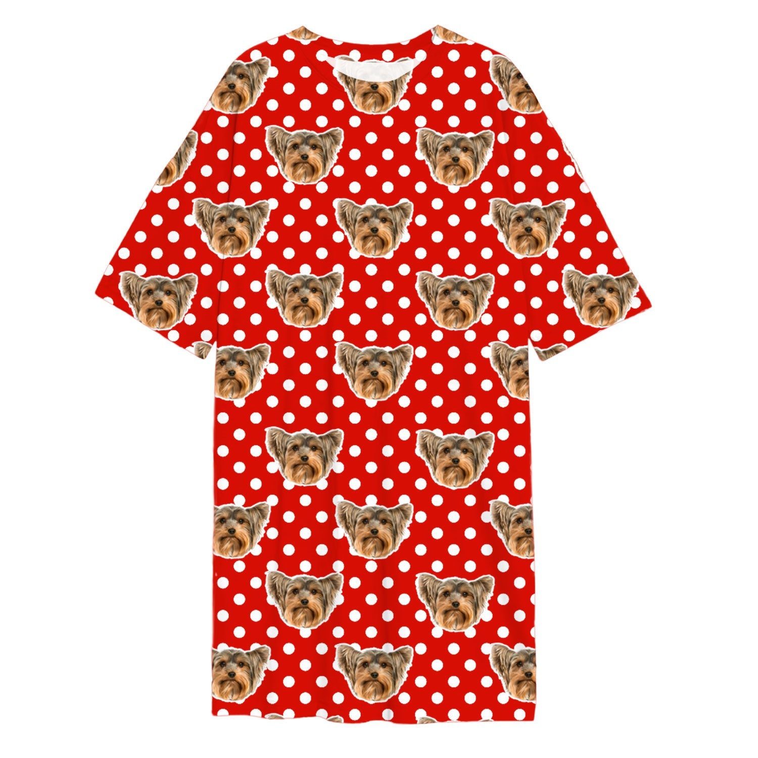 Polka Dot Custom Sleep Tee
