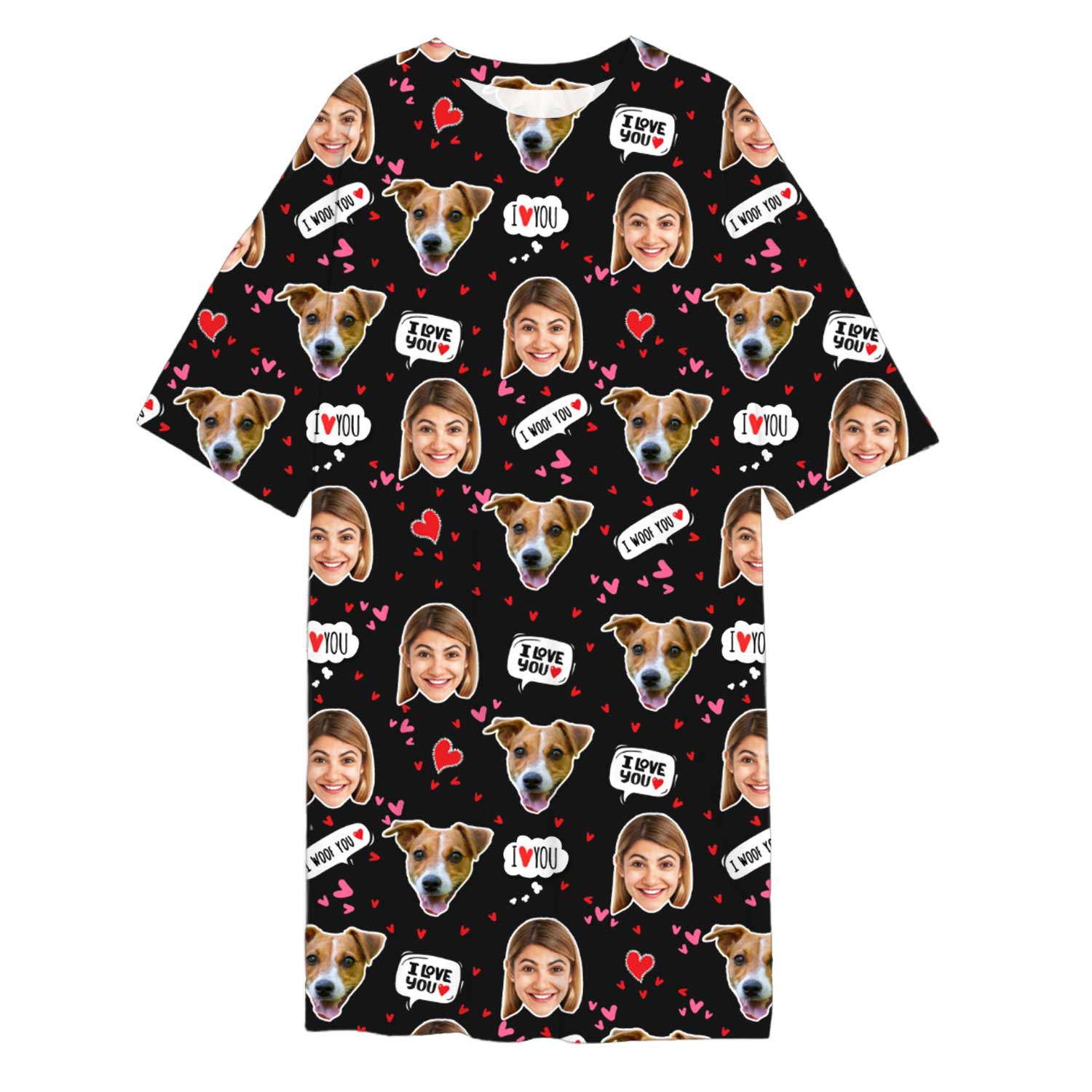 I Woof You Custom Sleep Tee