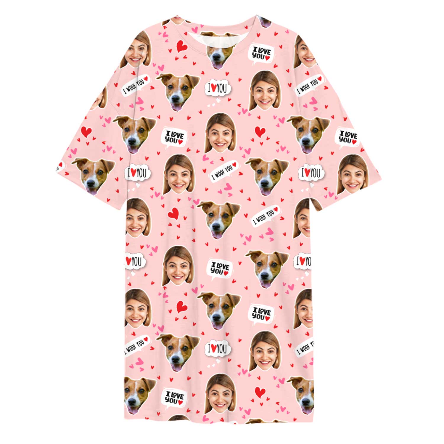 I Woof You Custom Sleep Tee