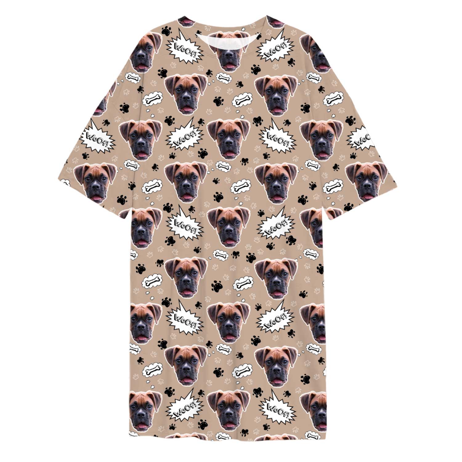Dog Woof Custom Sleep Tee