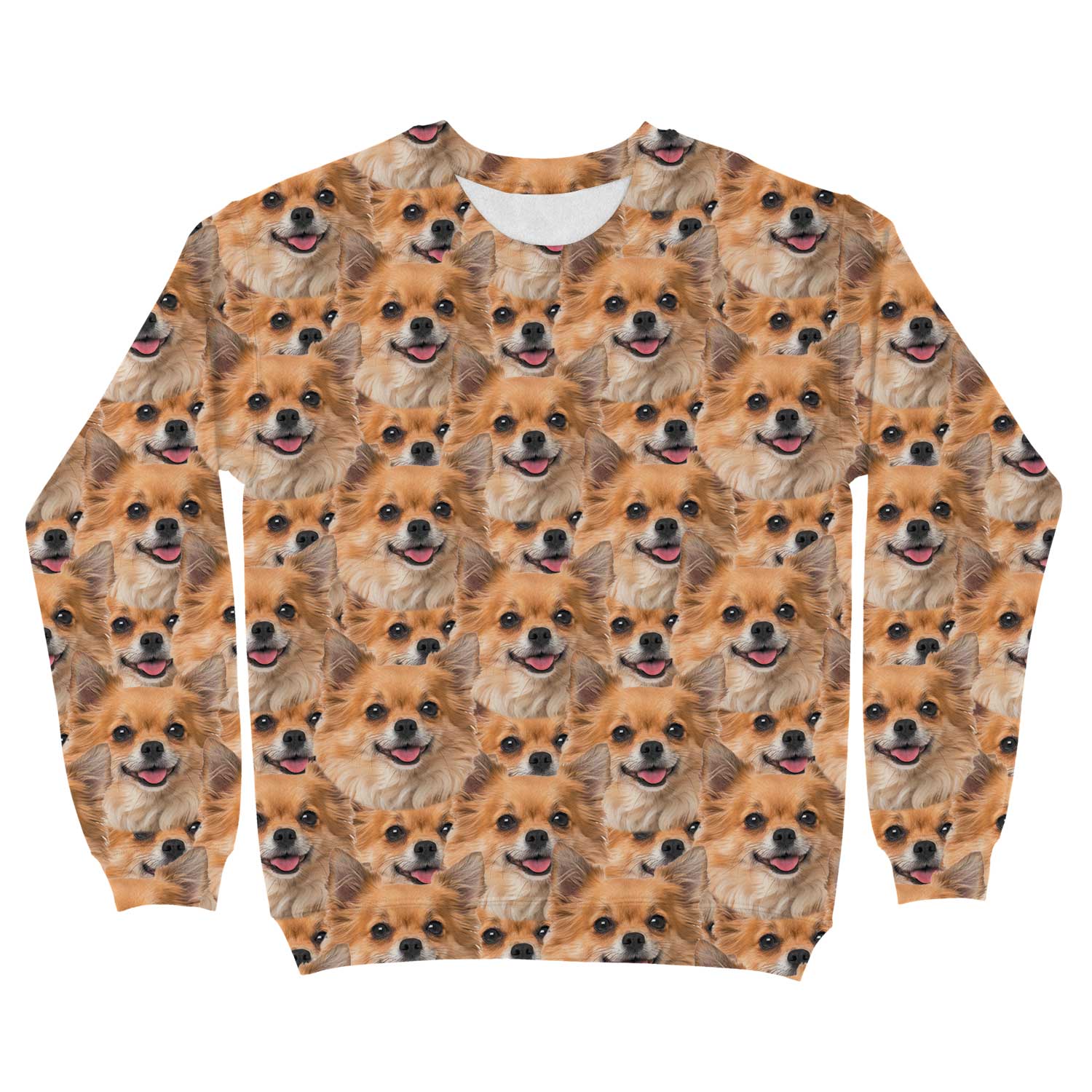 Dog Face Mash Personalized Sweatshirt