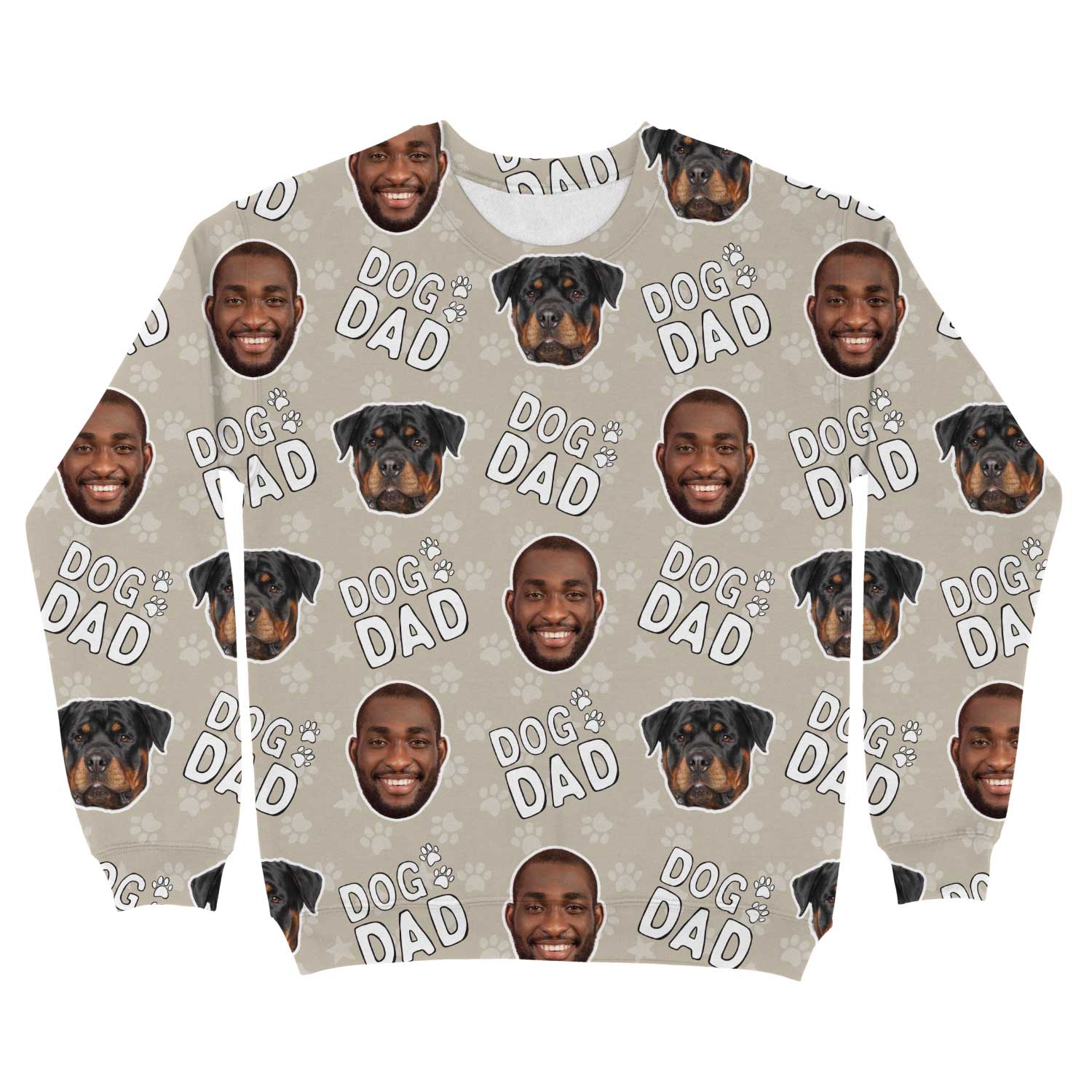 Dog Dad Personalized Sweatshirt