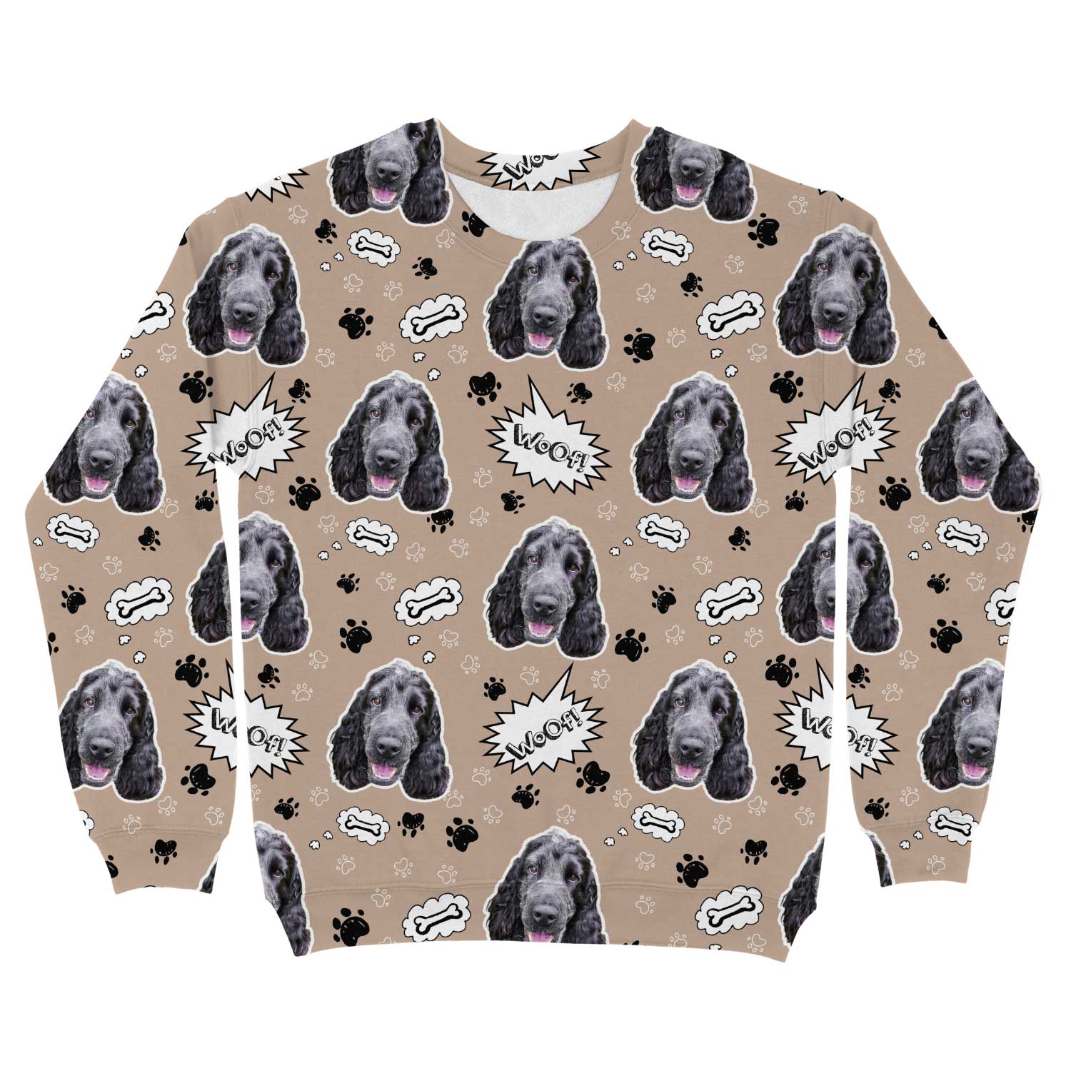 Woof Dog Personalized Sweatshirt