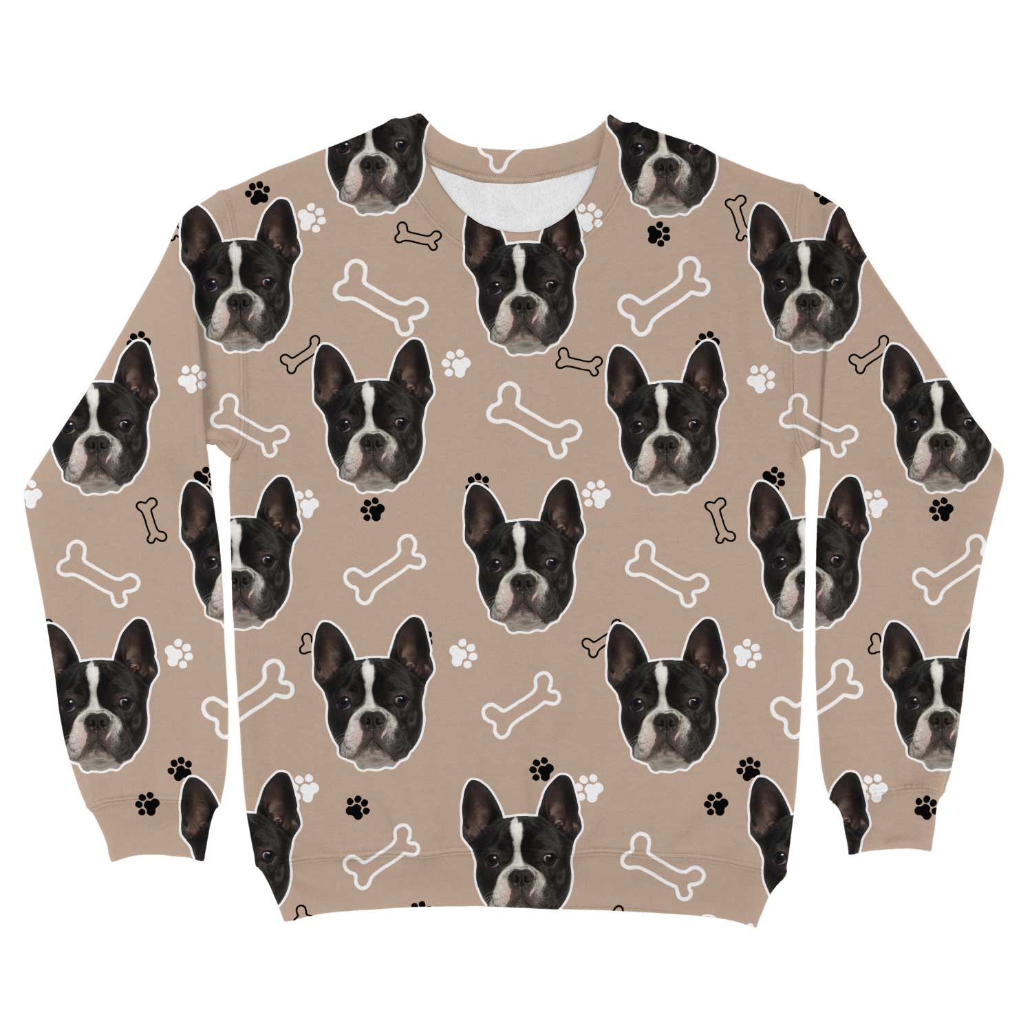 Doodle Paws and Bones Personalized Sweatshirt