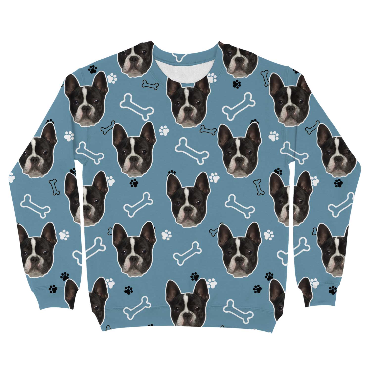 Doodle Paws and Bones Personalized Sweatshirt
