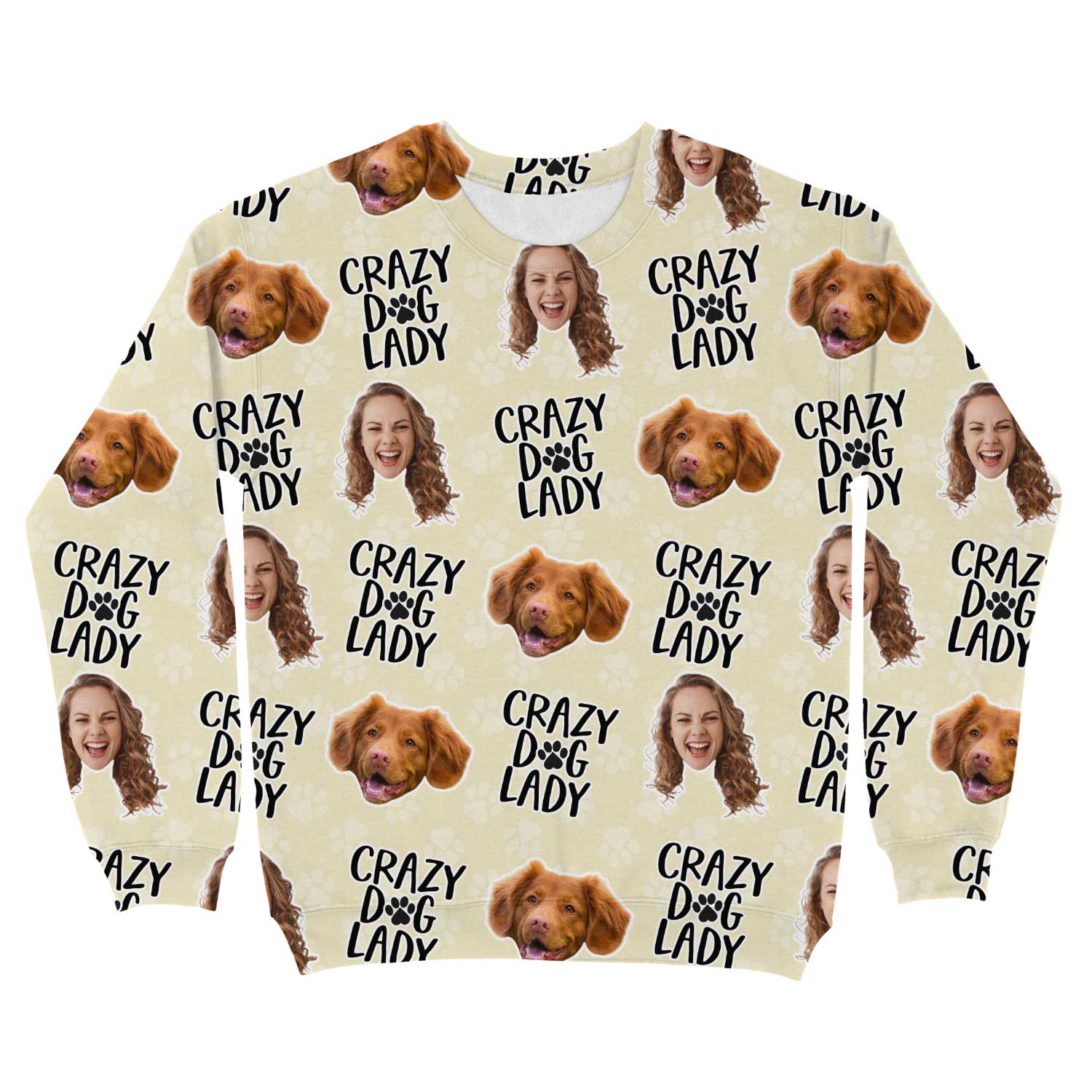 Crazy Dog Lady Personalized Sweatshirt