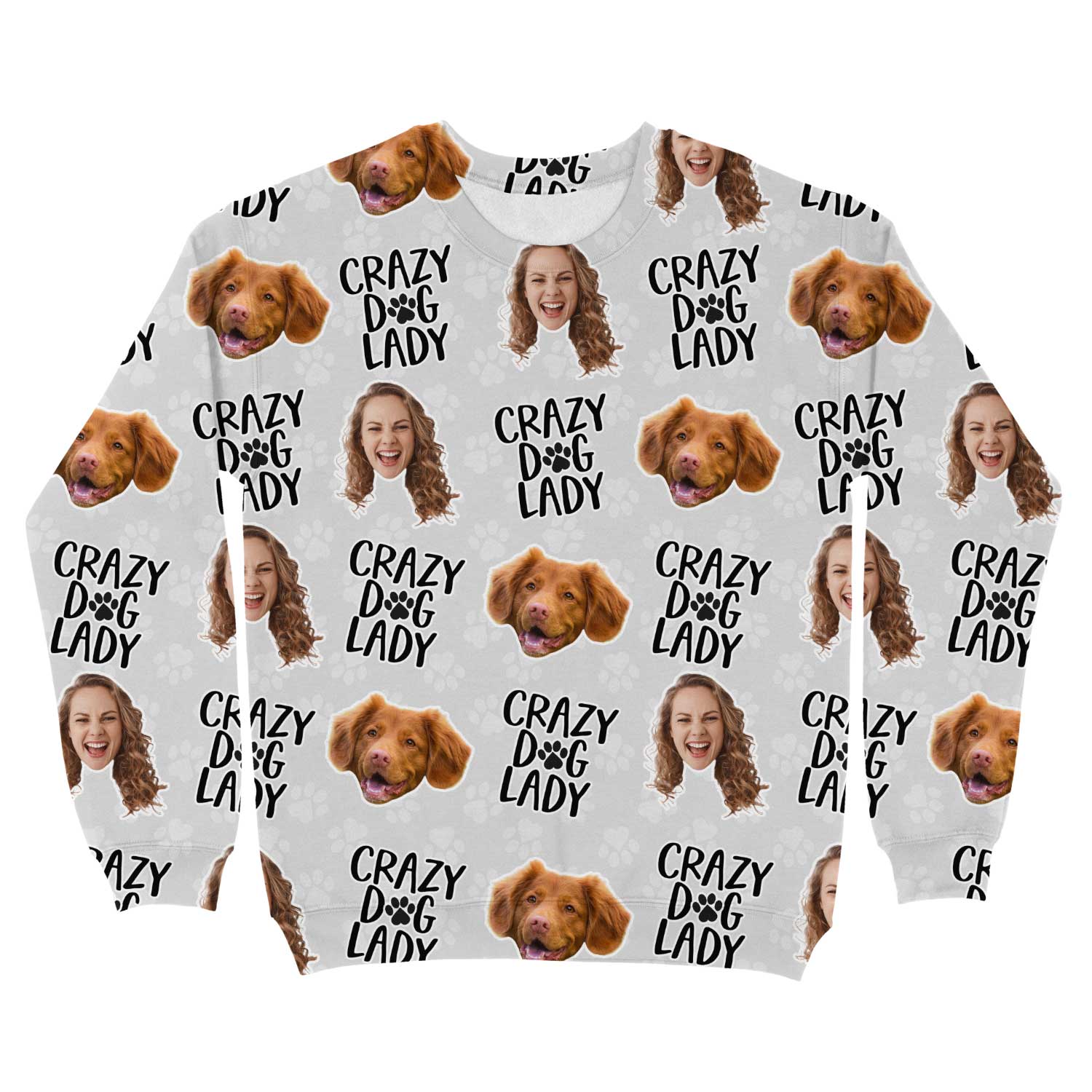 Crazy Dog Lady Personalized Sweatshirt