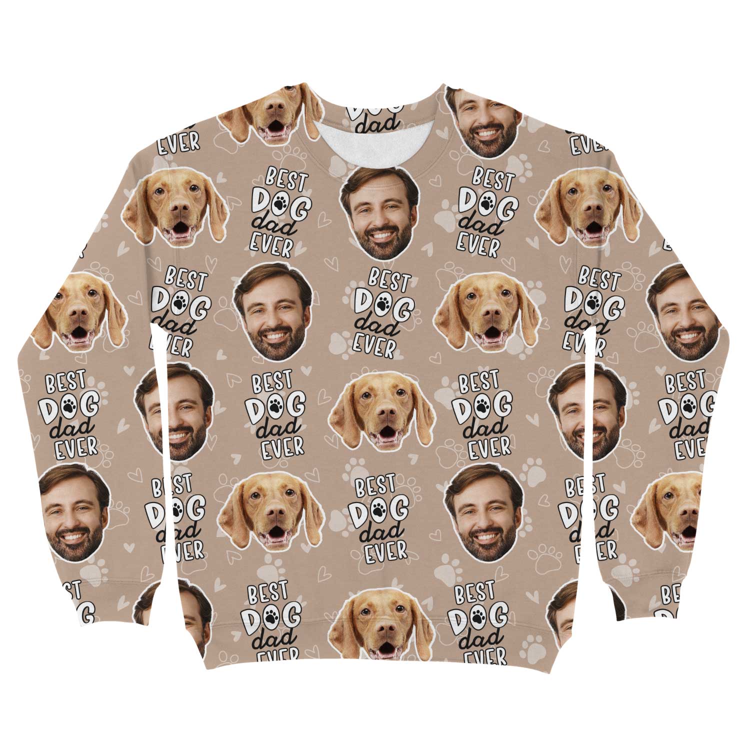 Best Dog Dad Ever Personalized Sweatshirt