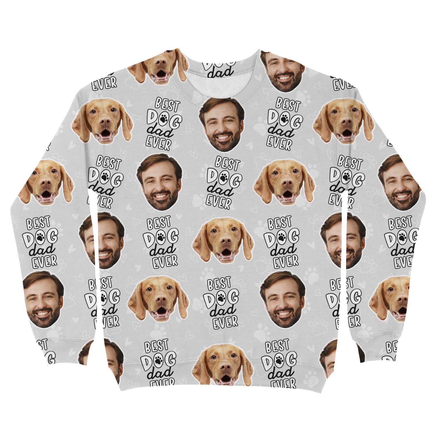 Best Dog Dad Ever Personalized Sweatshirt