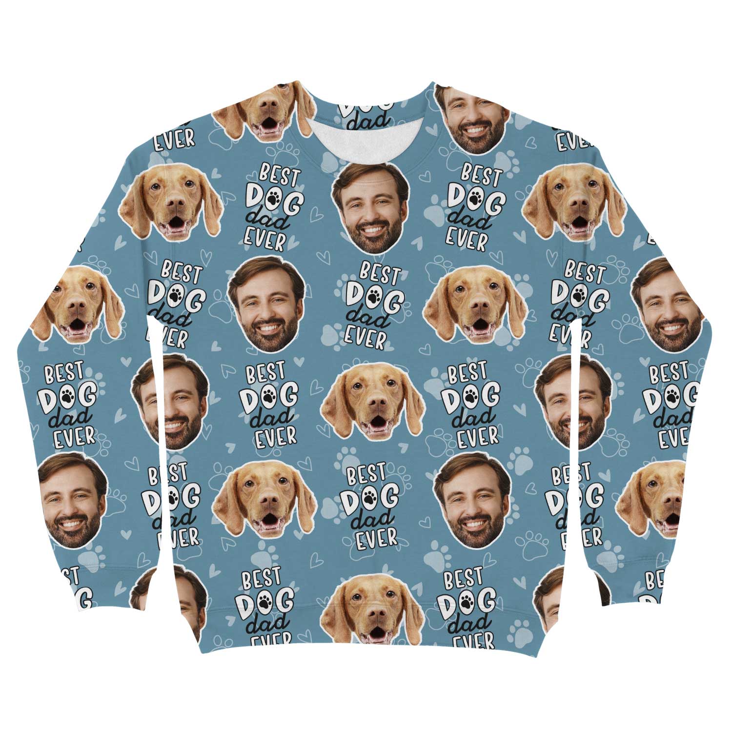 Best Dog Dad Ever Personalized Sweatshirt