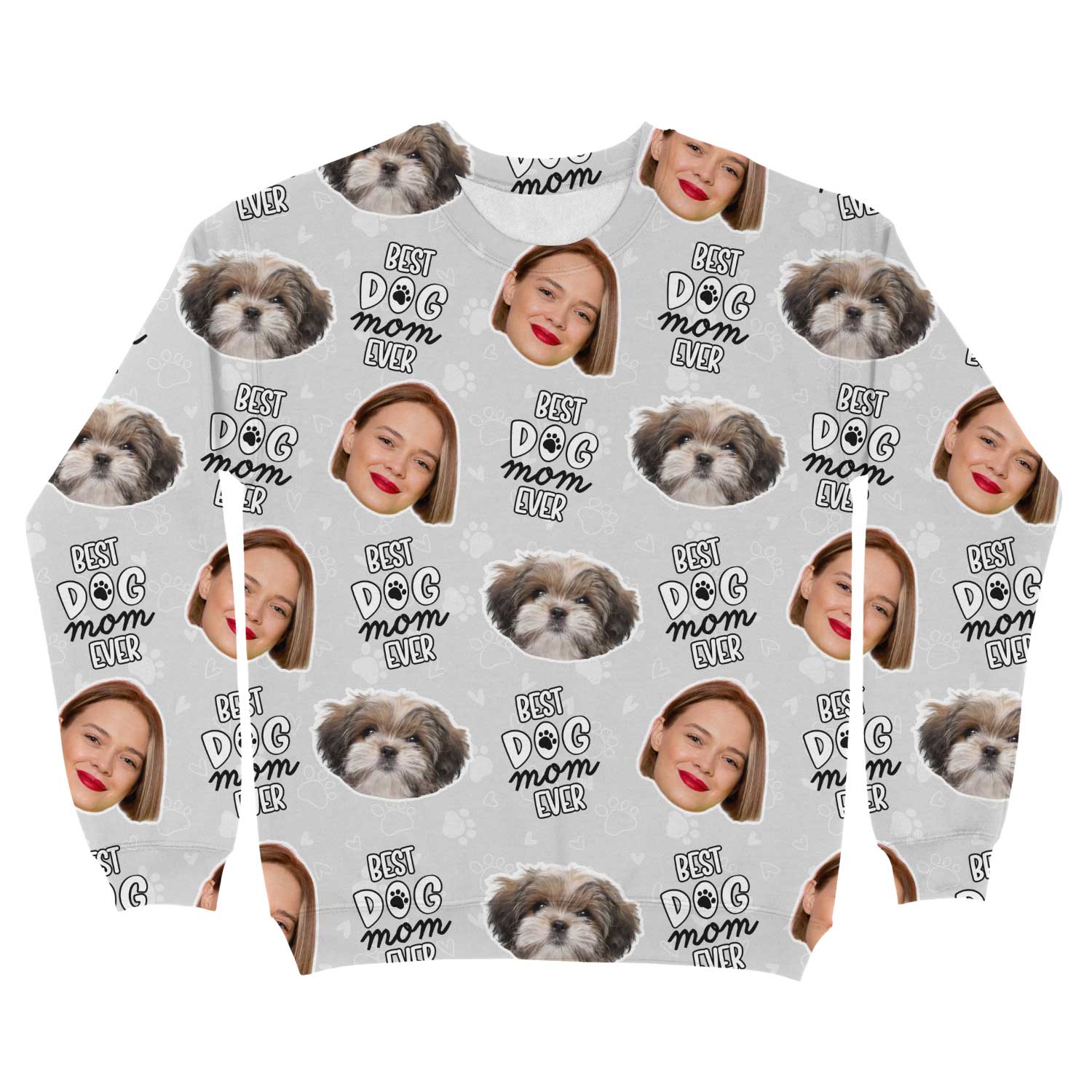 Best Dog Mom Ever Personalized Sweatshirt