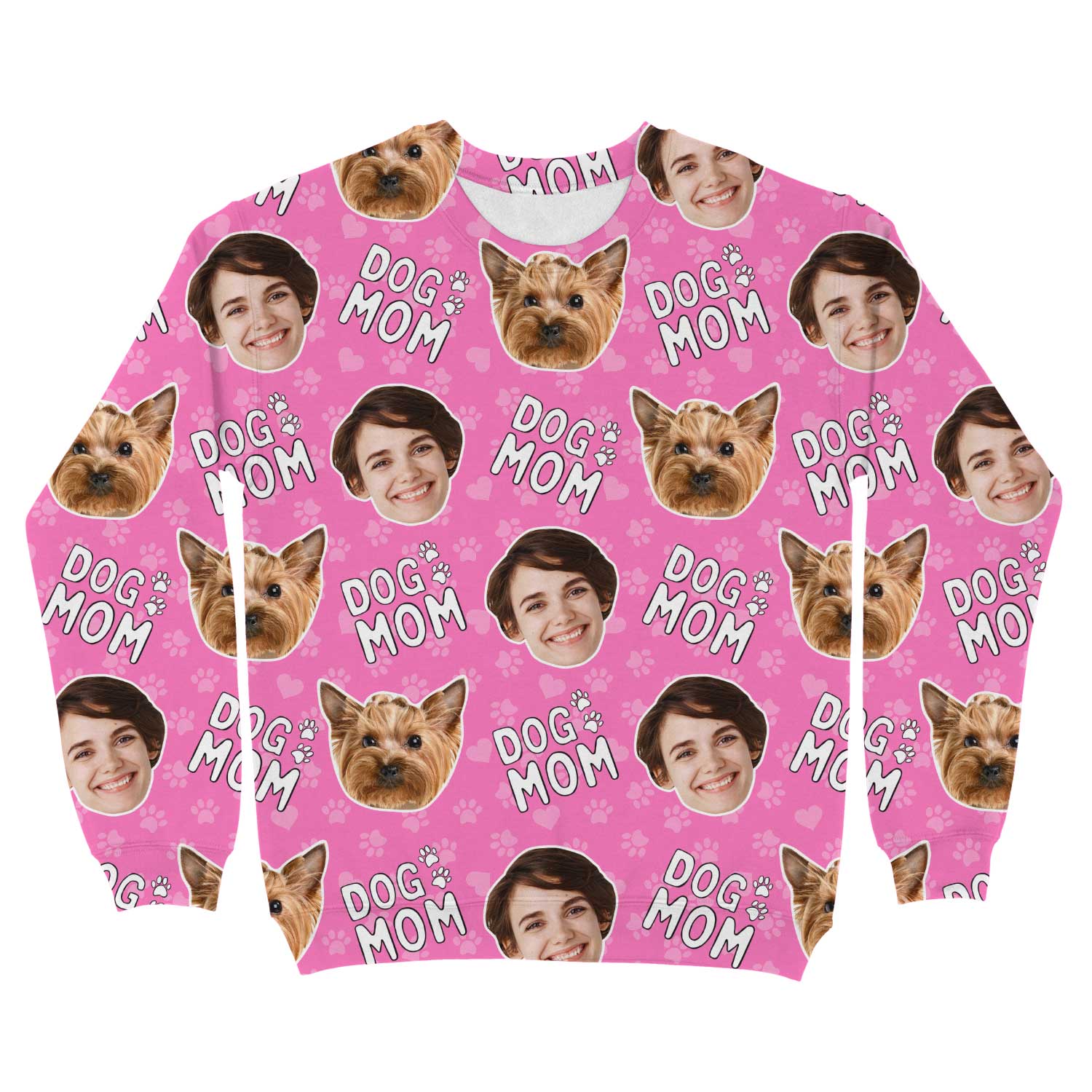 Dog Mom Personalized Sweatshirt