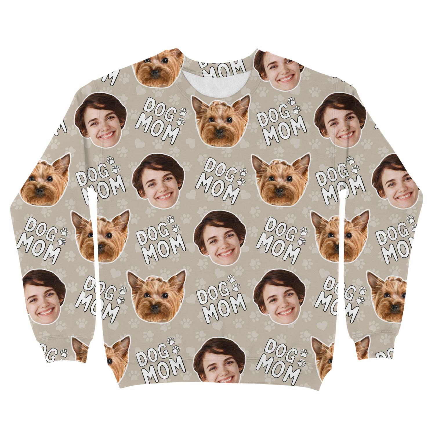 Dog Mom Personalized Sweatshirt