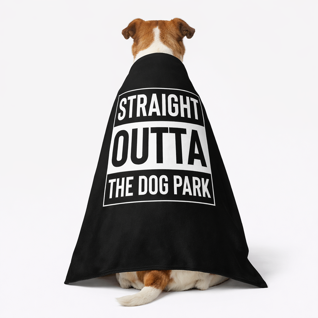Straight Outta The Dog Park Towel