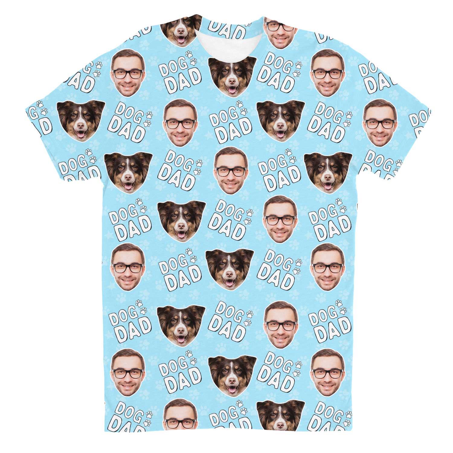 Dog Dad Custom T-Shirt