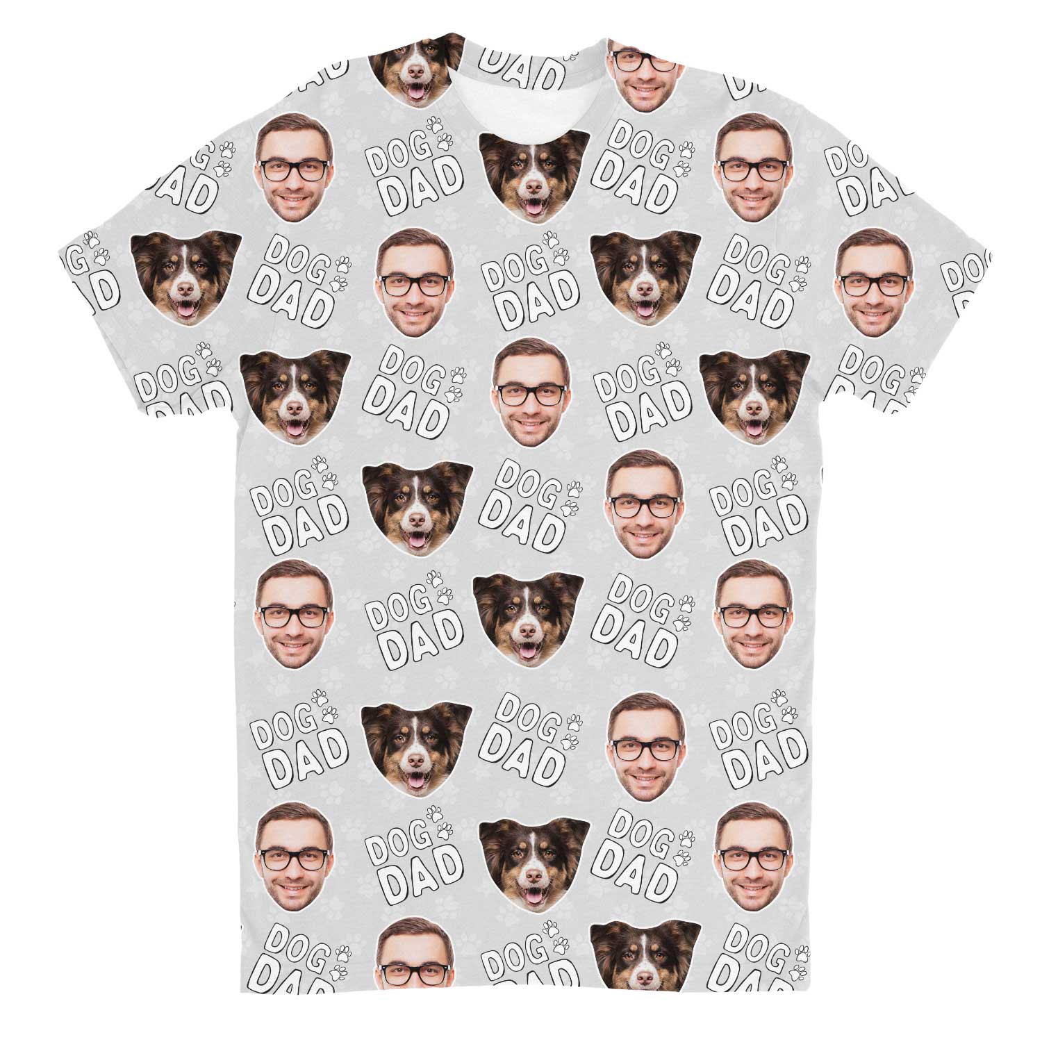 Dog Dad Custom T-Shirt