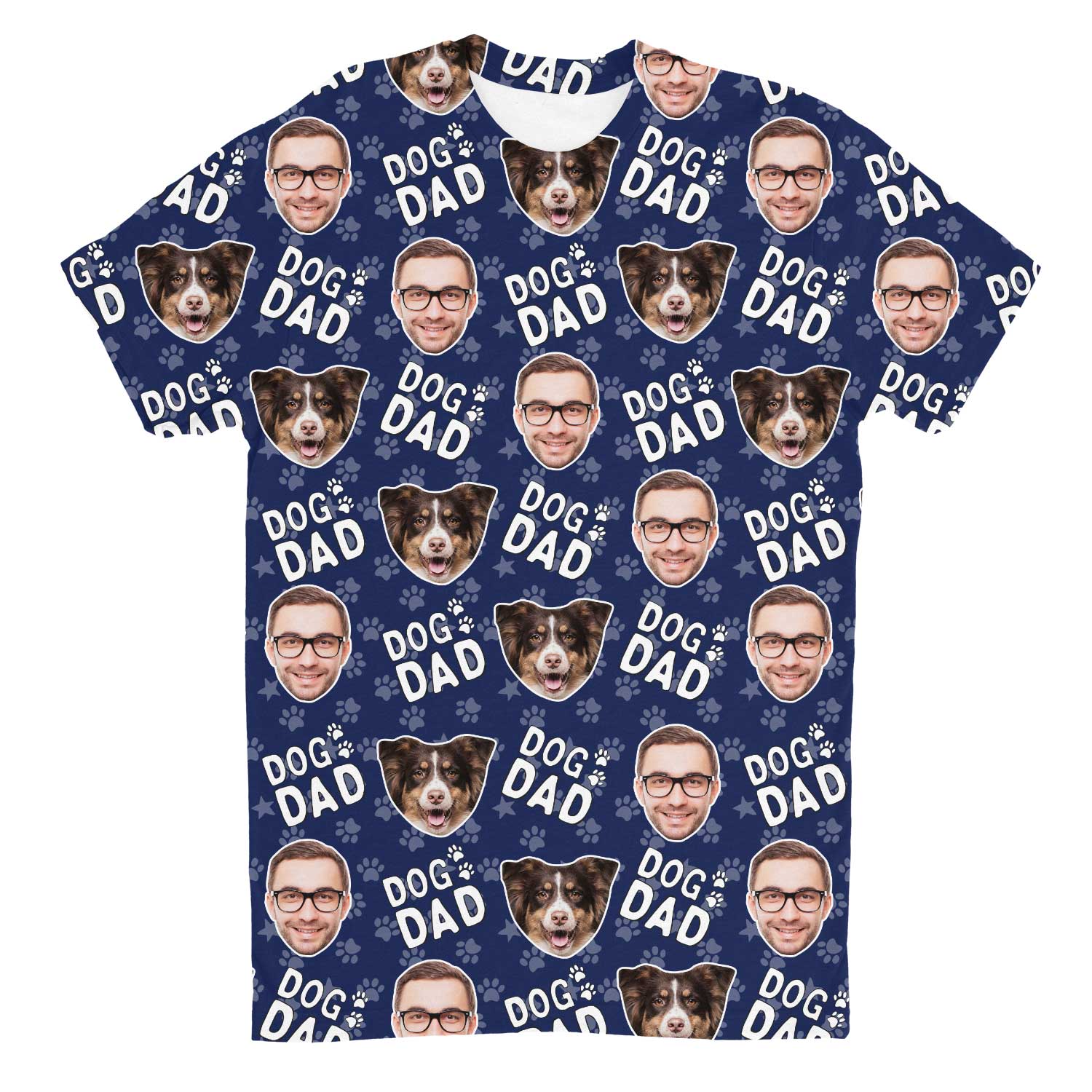 Dog Dad Custom T-Shirt