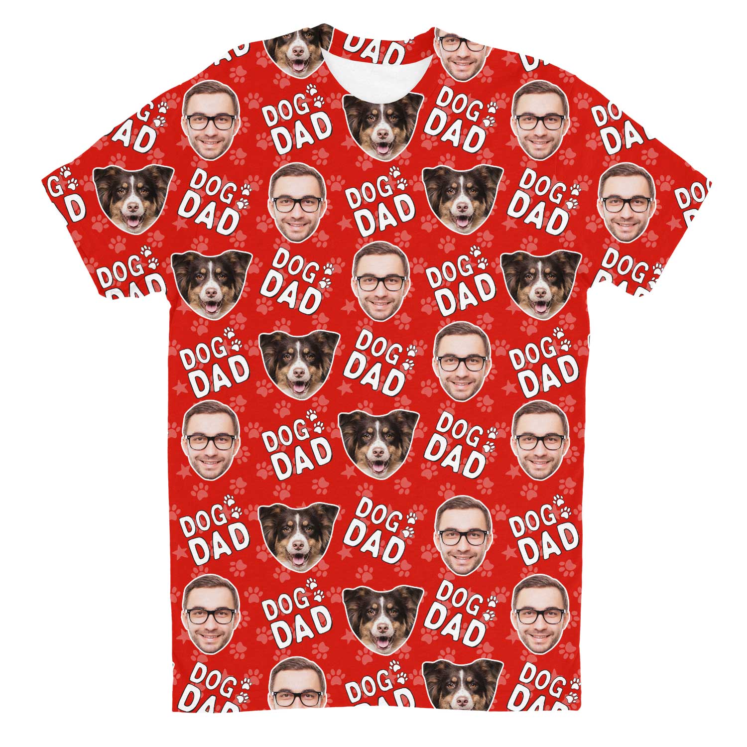 Dog Dad Custom T-Shirt