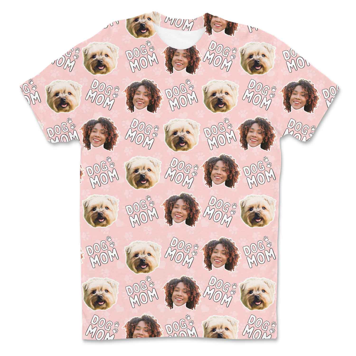 Dog Mom Custom T-Shirt