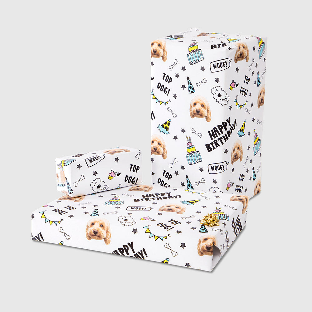 Dog Photo Gift Wrap