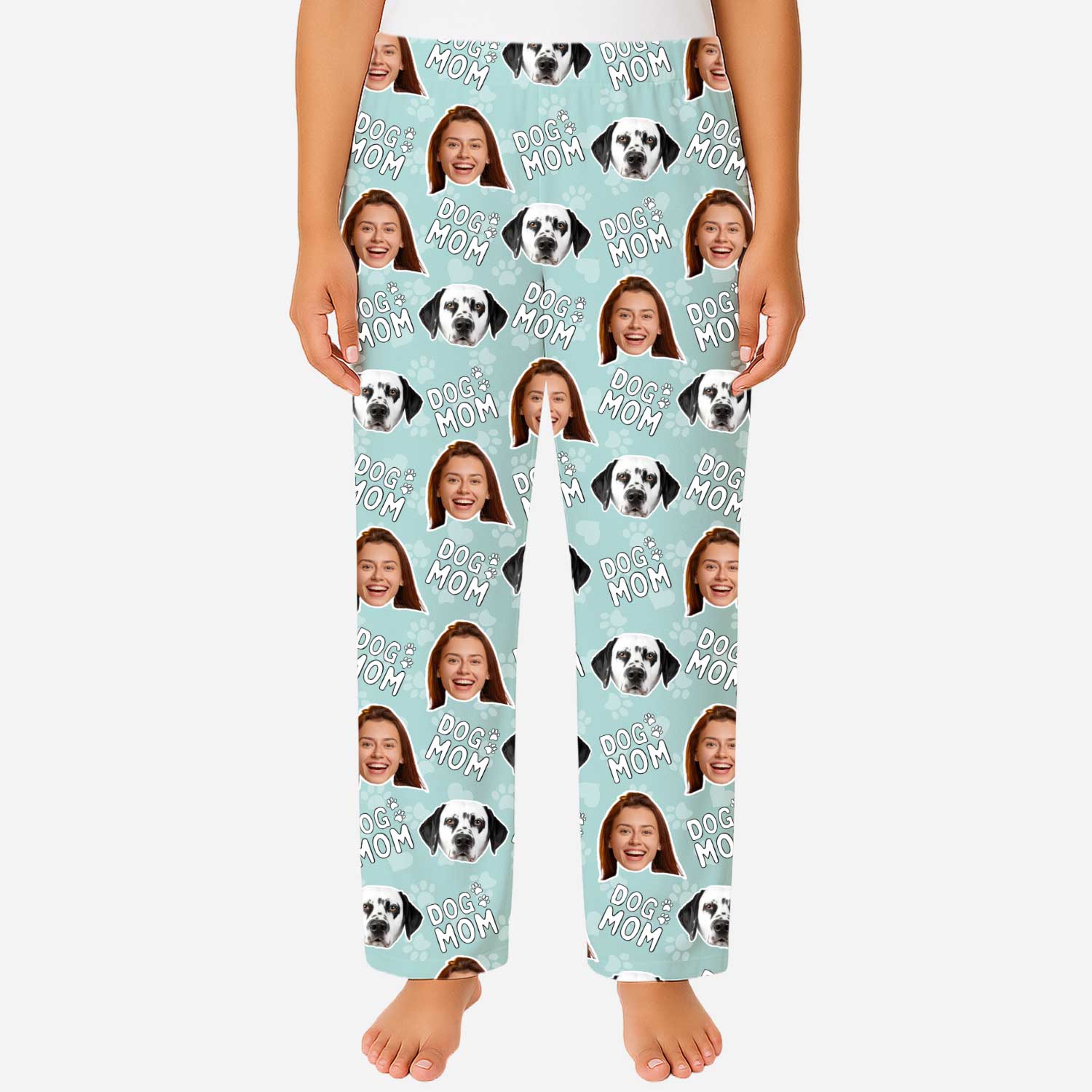 Women's Dog Mom Personalized PJ Pants