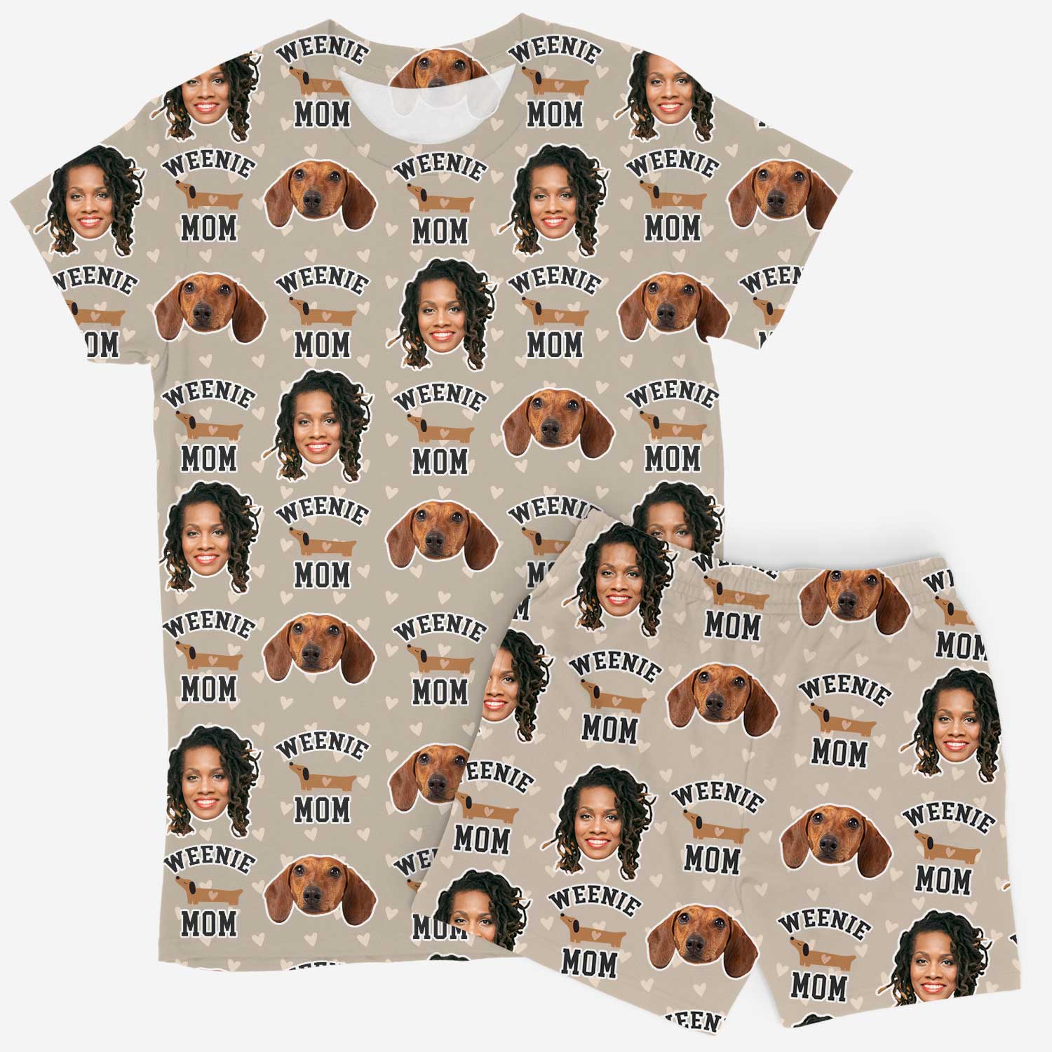 Weenie Mom Women's Personalized PJs - Shorts Set