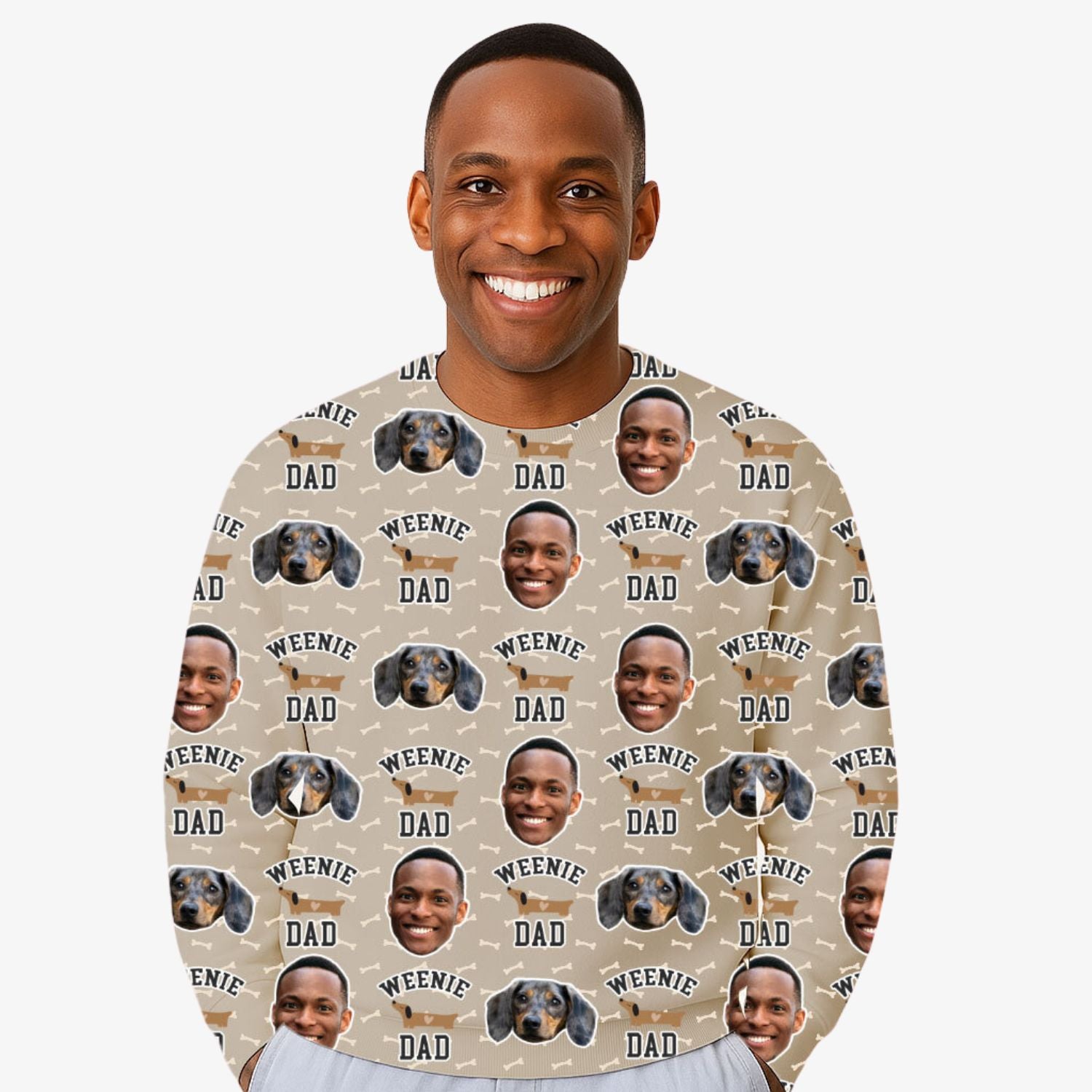 Weenie Dad Personalized Sweatshirt