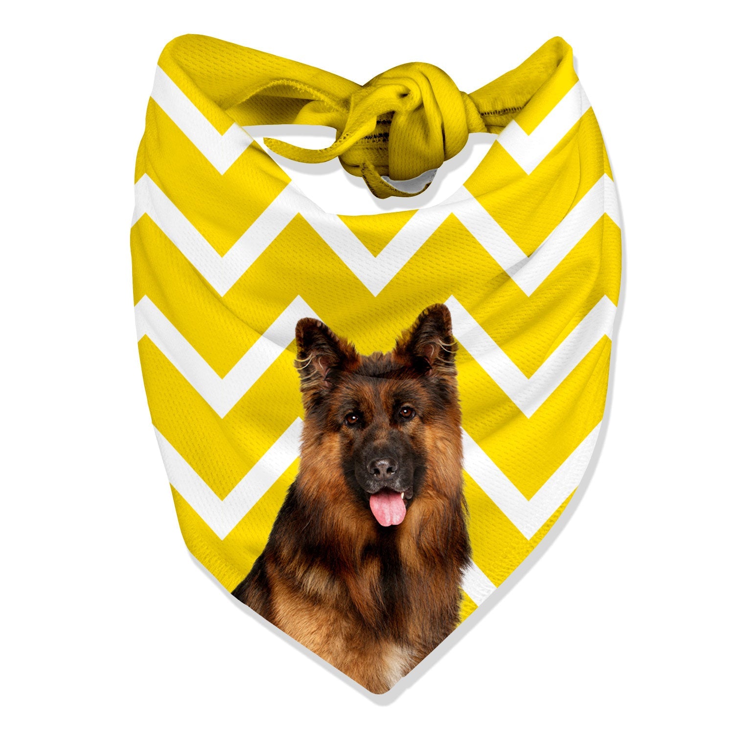 Zigzag Personalized Dog Bandana