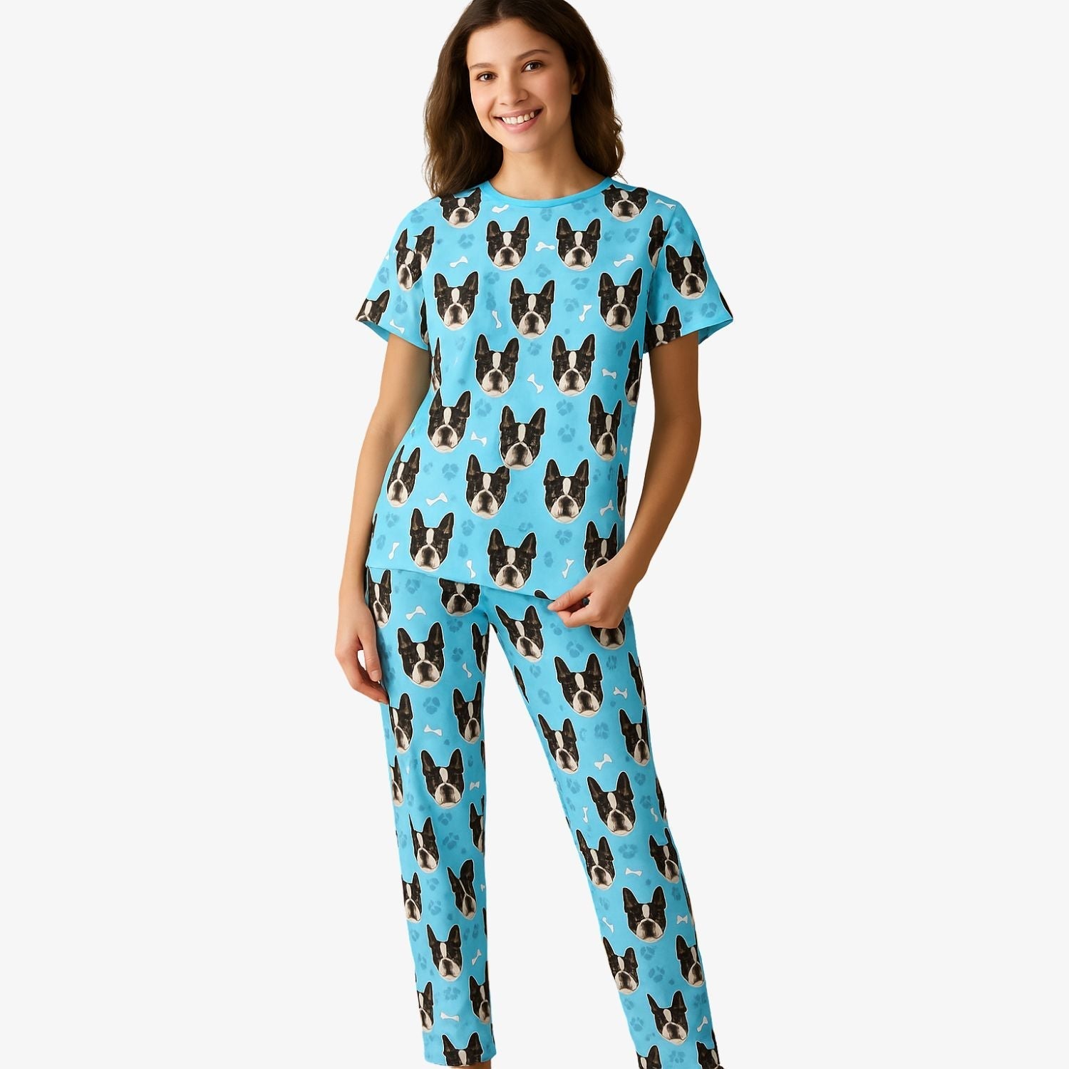 personalized womens dog pajamas