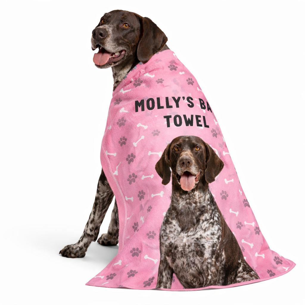 Your Dog Name Towel