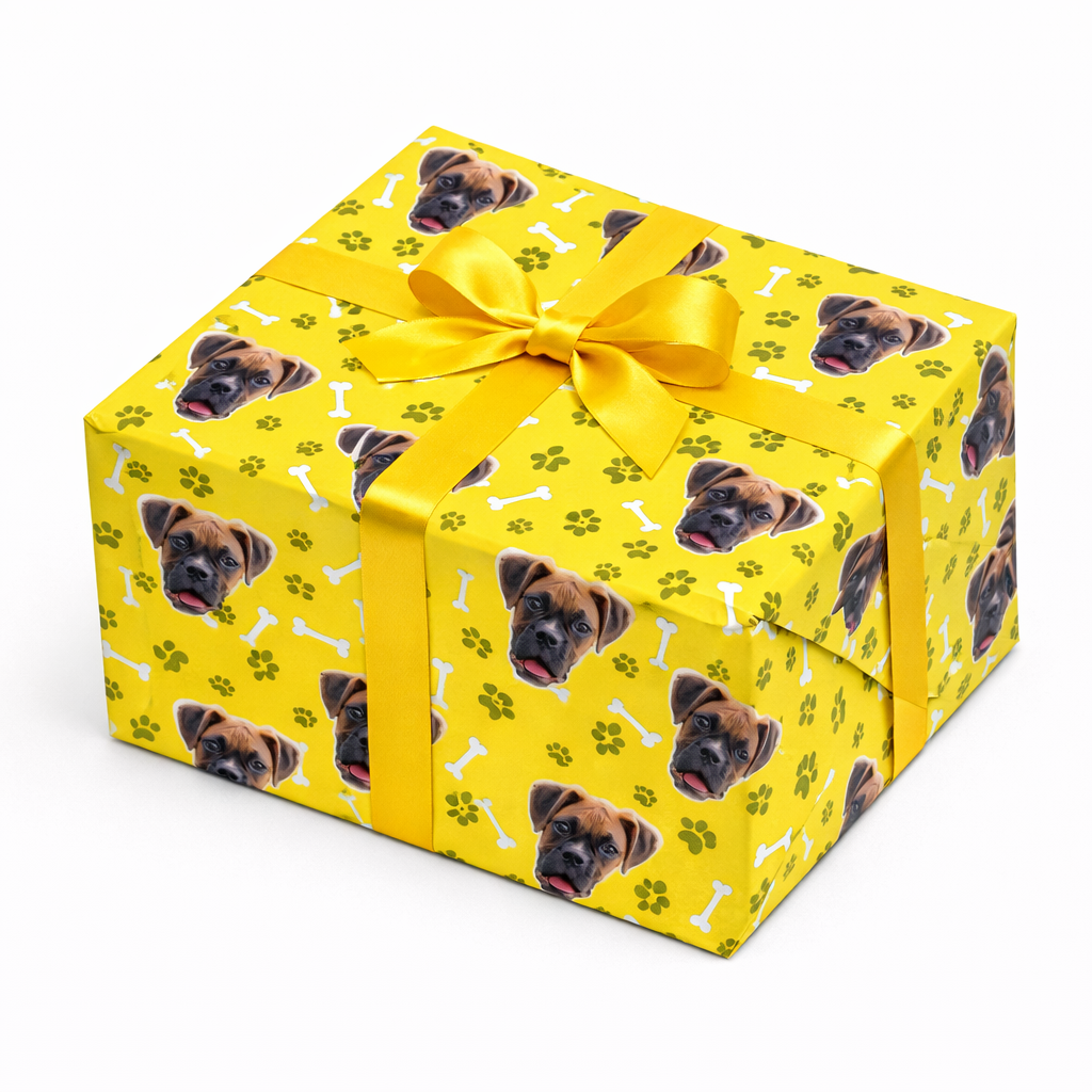 Your Dog Personalized Wrapping Paper