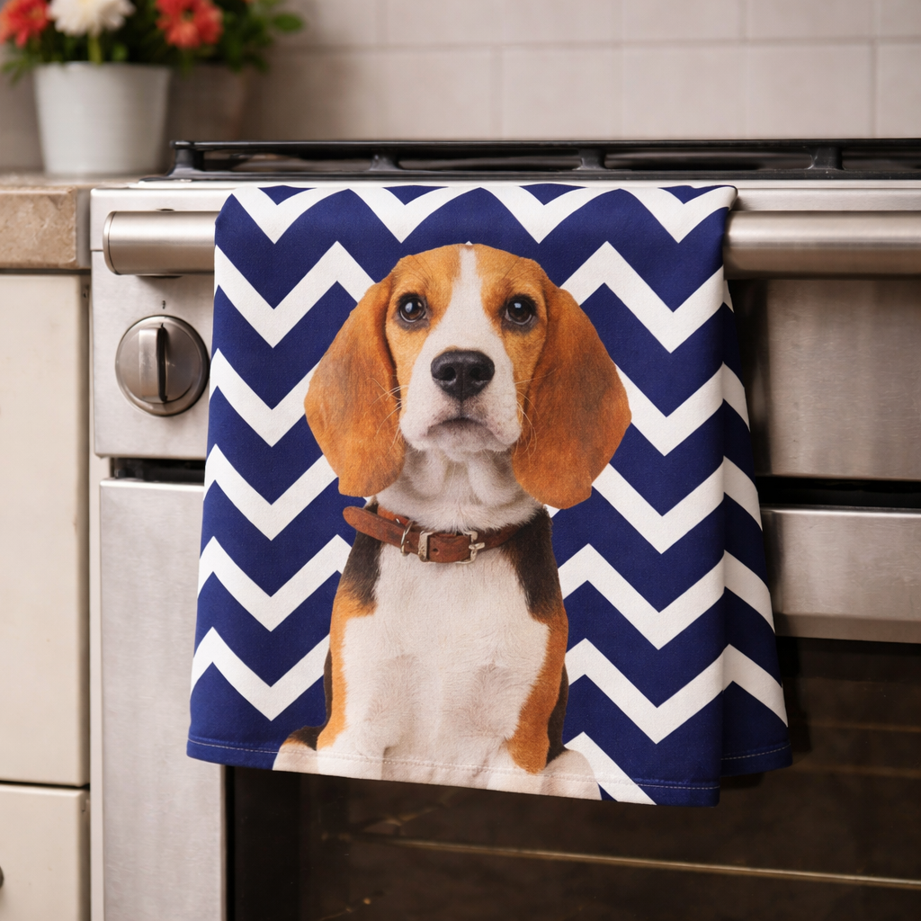 Your Dog Zig Zag Dish Towel