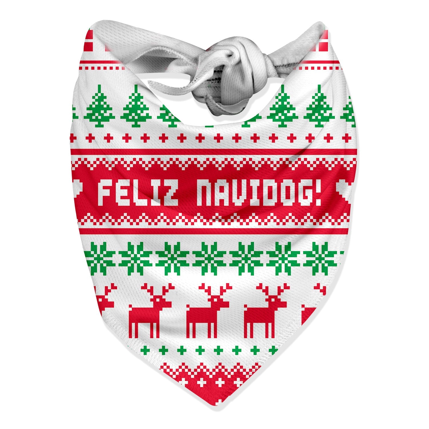 Feliz Navi-Dog Christmas Dog Bandana