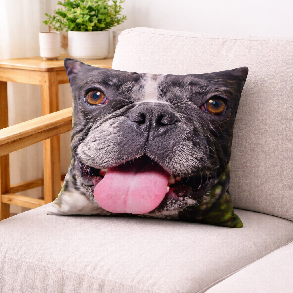 Your Dog Face Splat Cushion