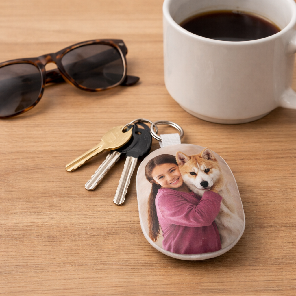 Personalized Dog Keyring
