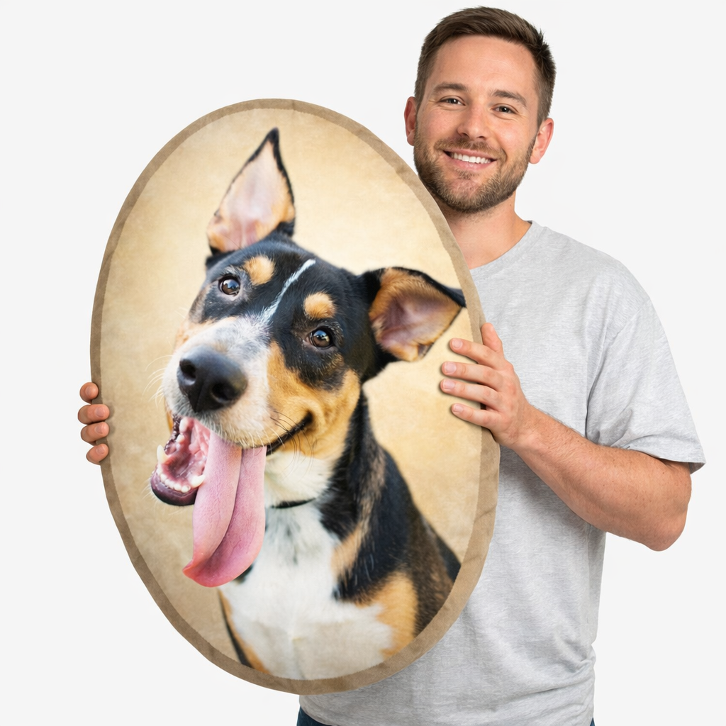 Your Dog Monster Face Cushion
