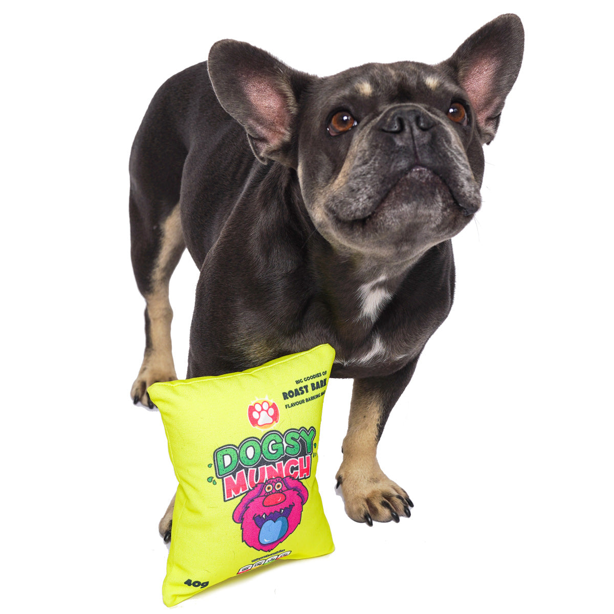 Yellow Dogsy Munch Dog Toy