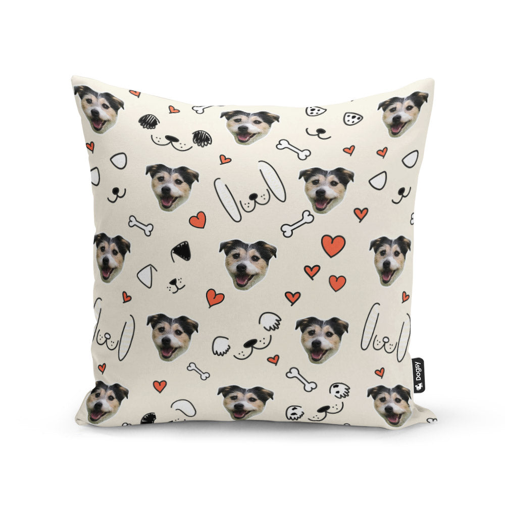 Cream Ginger Sponsors Doodle Cushion