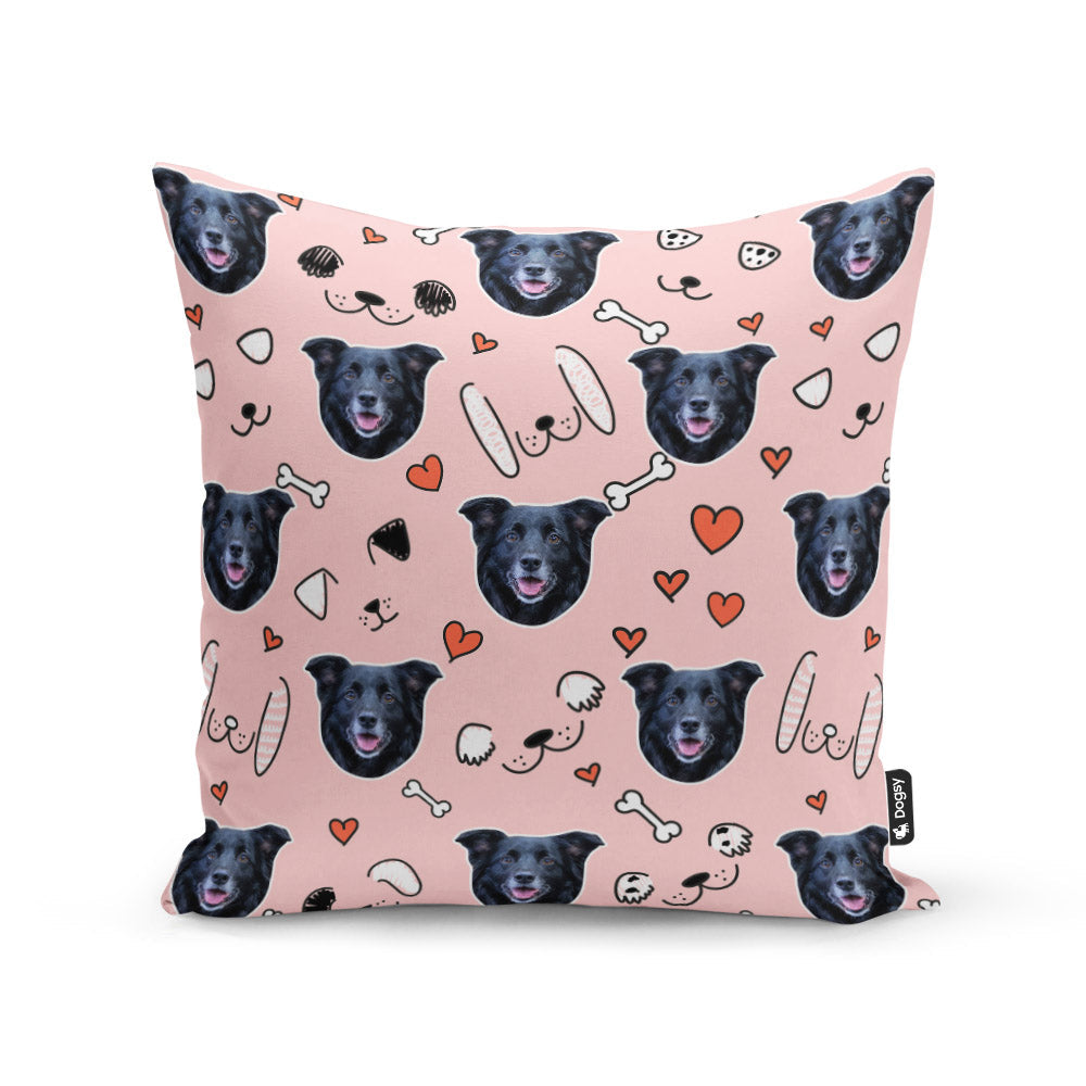 Pink Lola Belle Sponsors Doodle Cushion