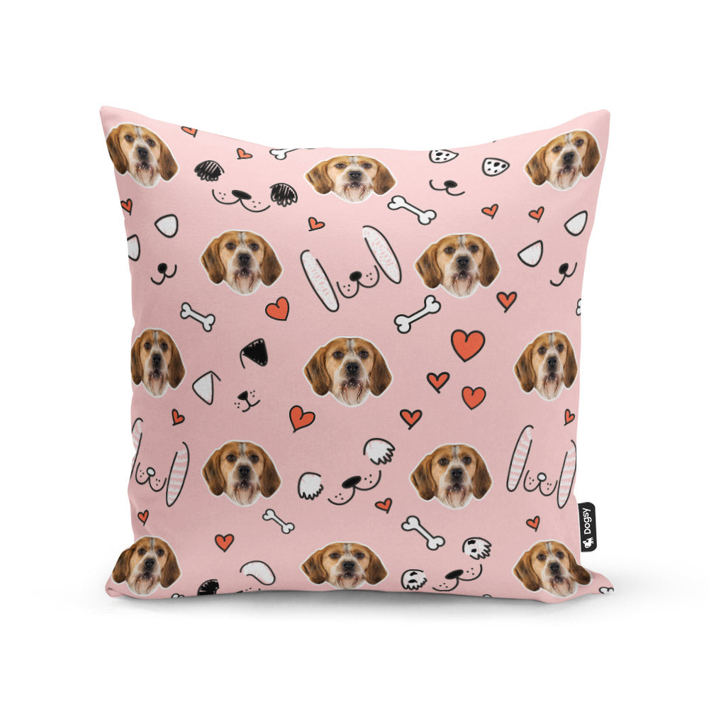 Pink Dexter Sponsors Doodle Cushion