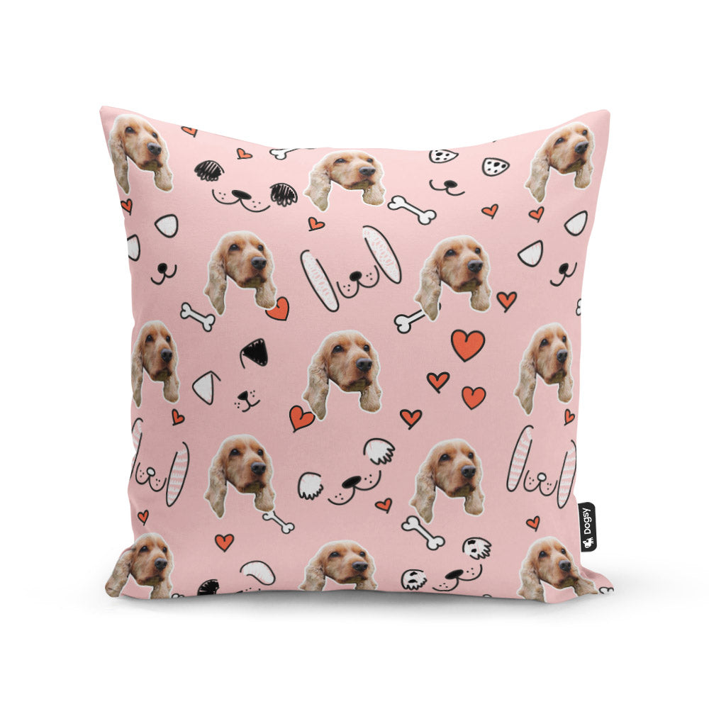 Pink Mikey Sponsors Doodle Cushion