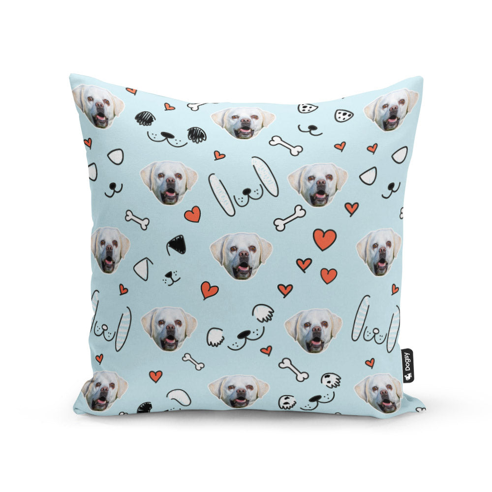 Blue Rolo Sponsors Doodle Cushion