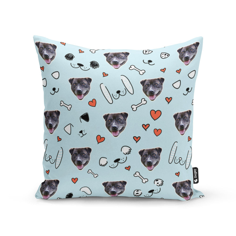 Blue Mike Sponsors Doodle Cushion