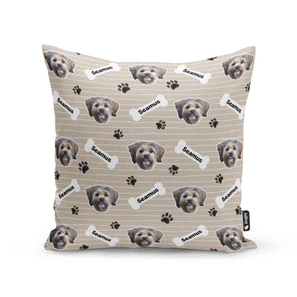 Seamus Sponsors Name Stone Cushion