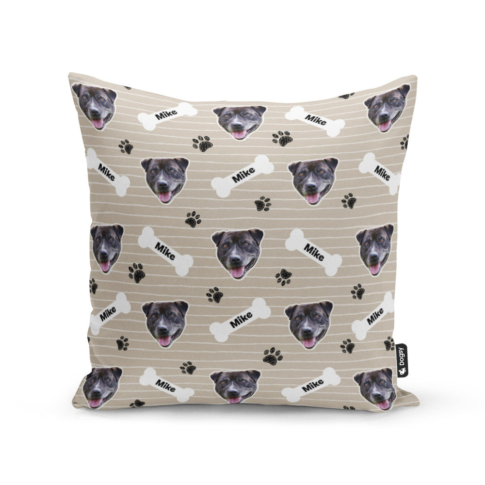 Stone Mike Sponsors Name Cushion