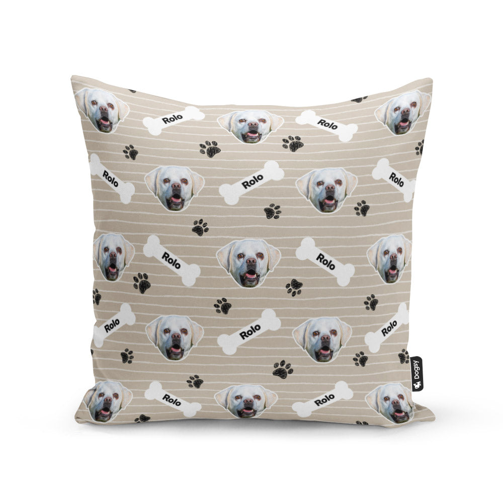 Stone Rolo Sponsors Name Cushion