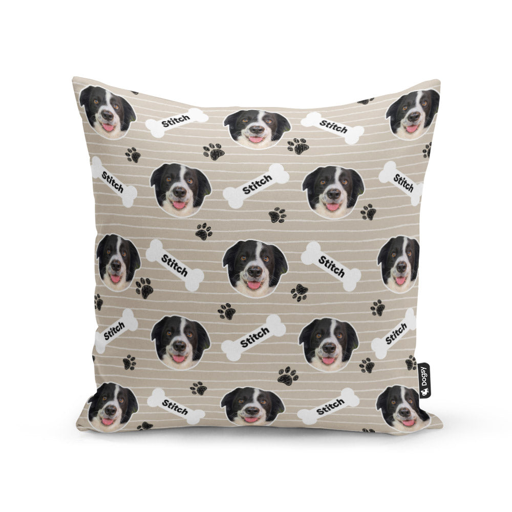 Stone Stitch Sponsors Name Cushion