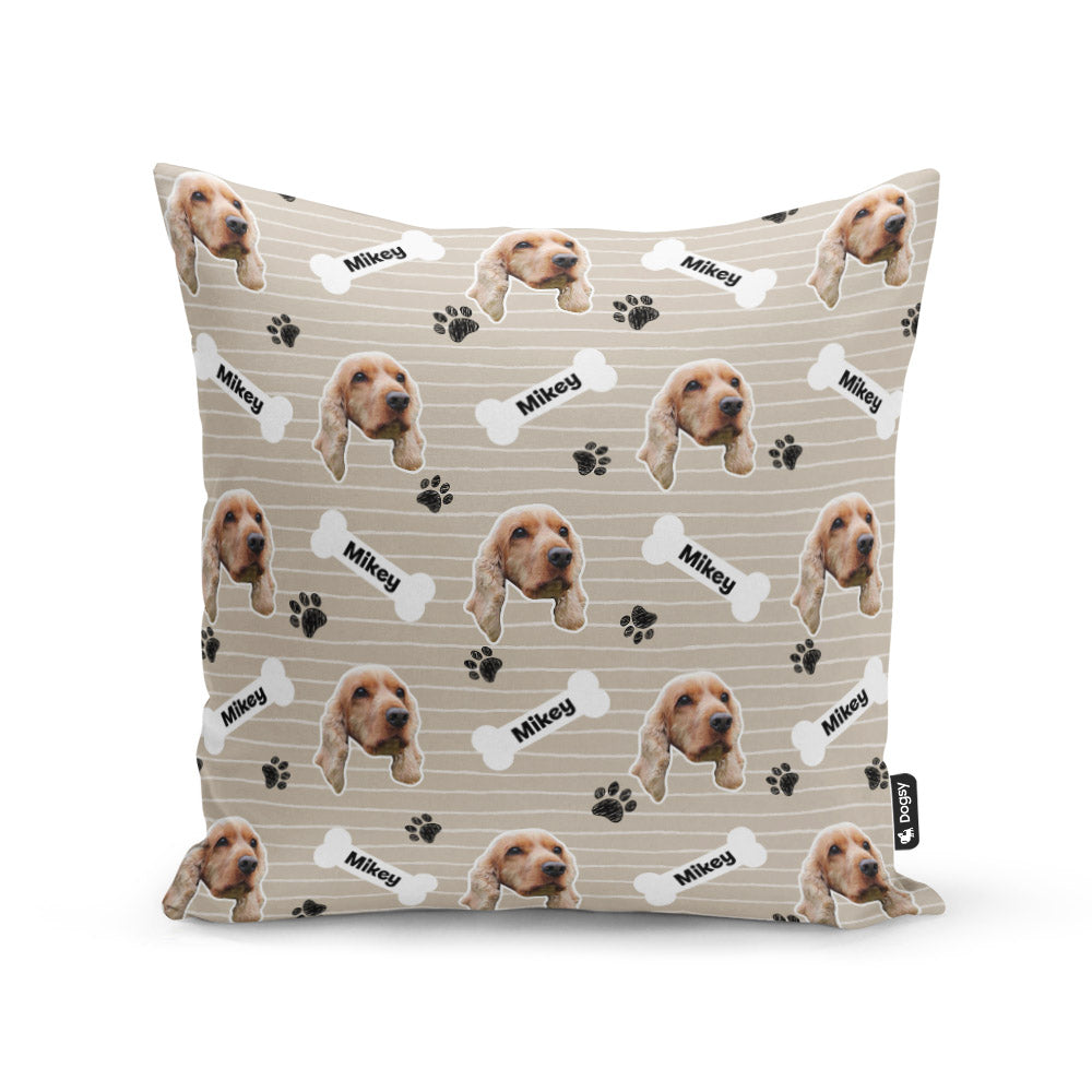 Stone Mikey Sponsors Name Cushion