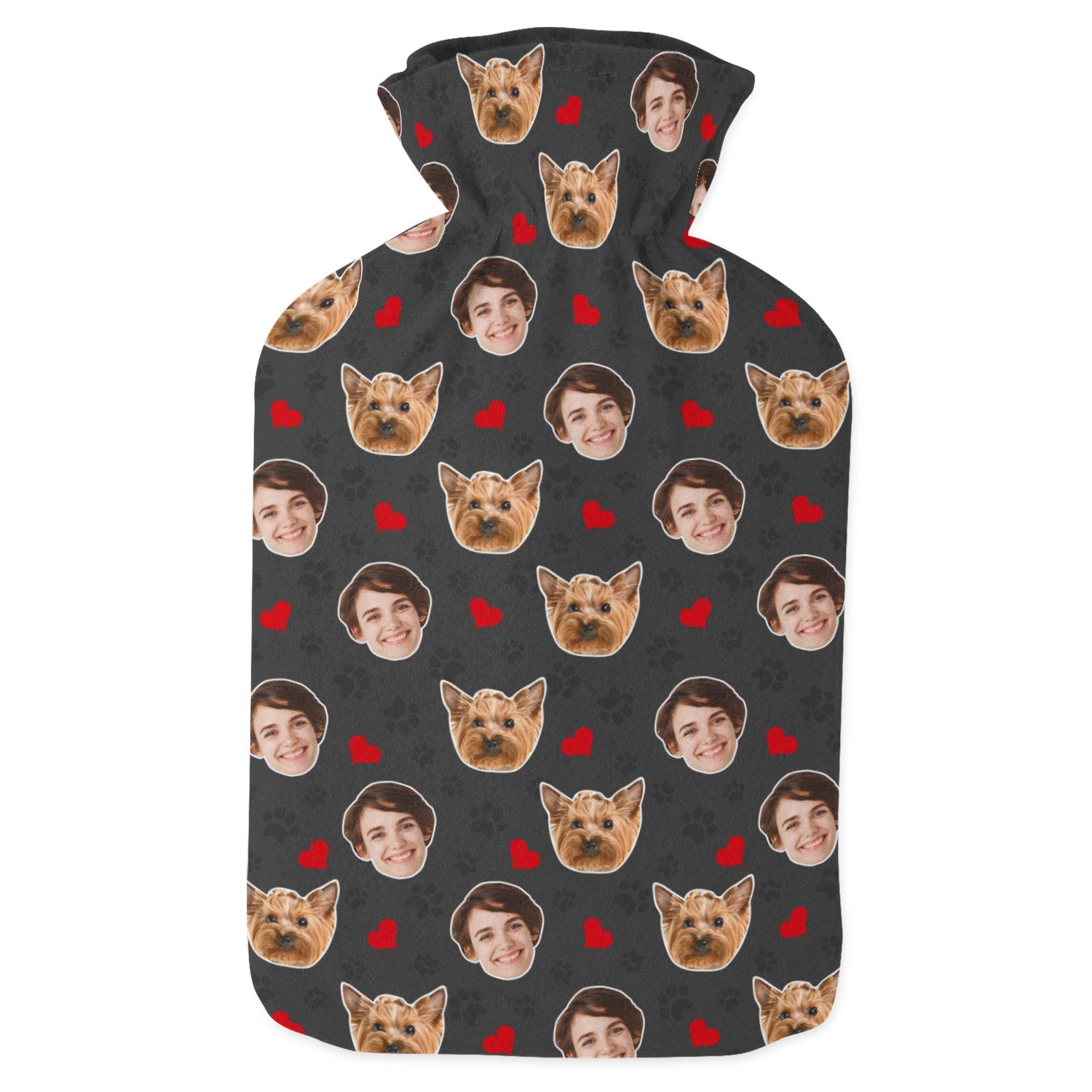Paw Hearts Hot Water Bottle